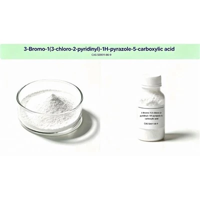3-Bromo-1-(3-chloro-2-pyridinyl)-1H-pyrazole-5-carboxylic acid CAS 500011-86-9